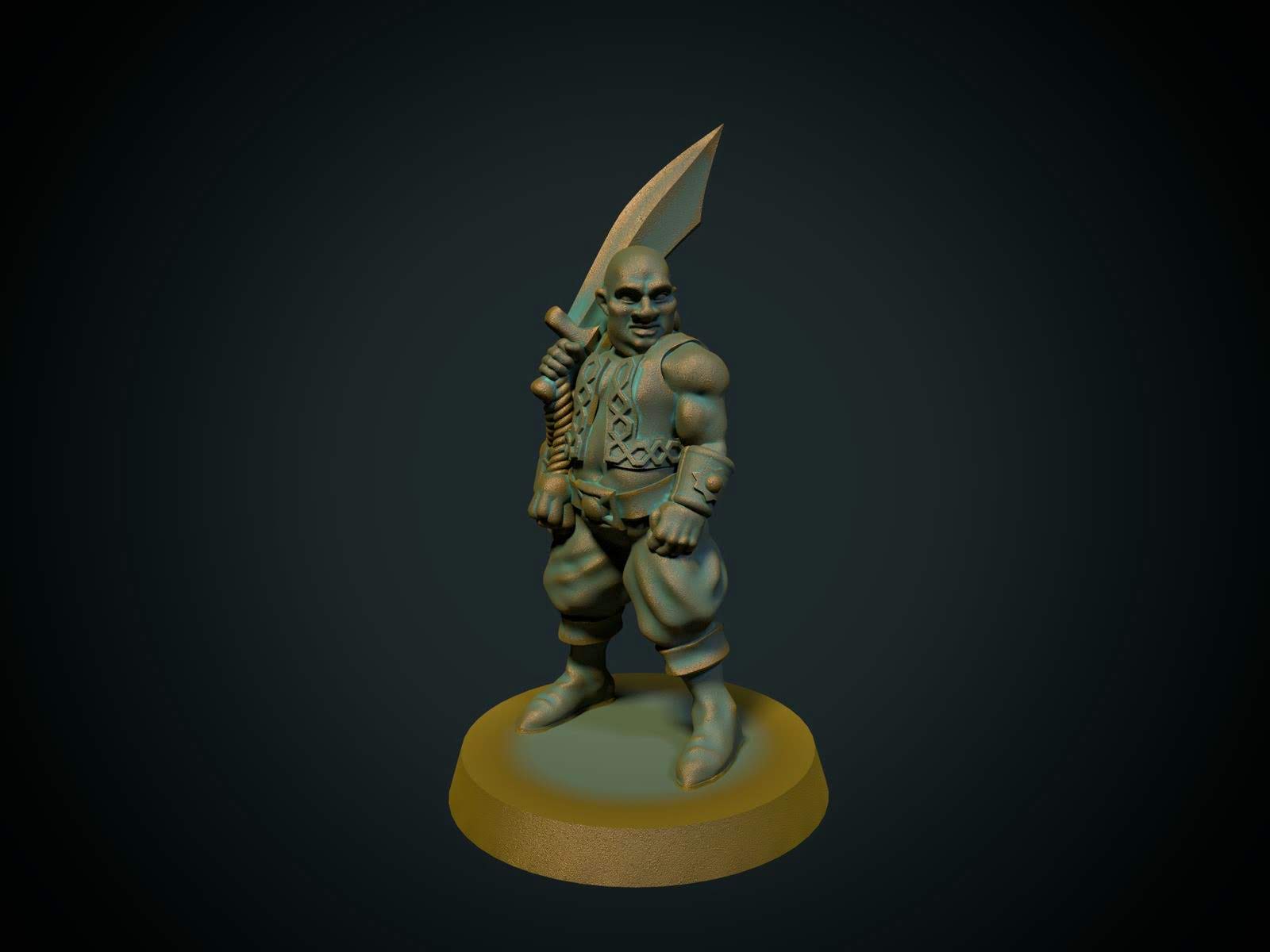 Abd - Scimitar Warrior (Brite Minis)