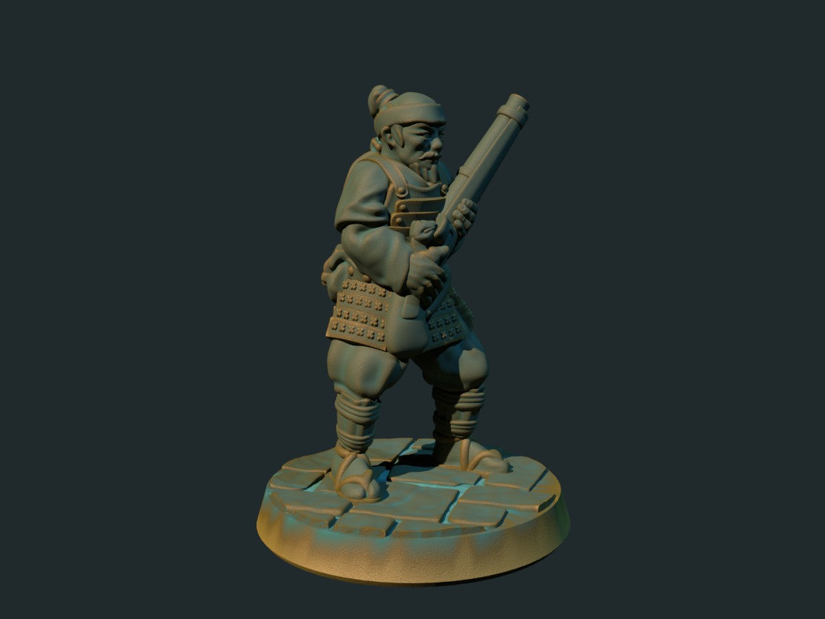 Ashigaru Musket 01 (Brite Minis)