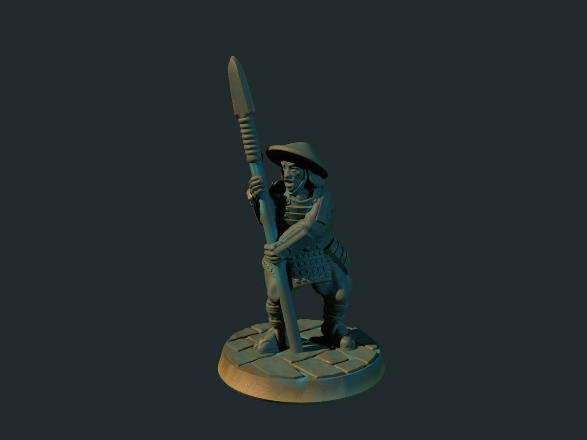 Ashigaru Spear 01 (Brite Minis)