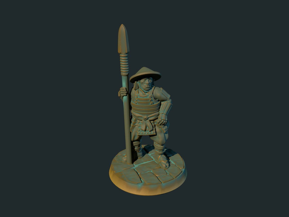 Ashigaru Spear 02 (Brite Minis)