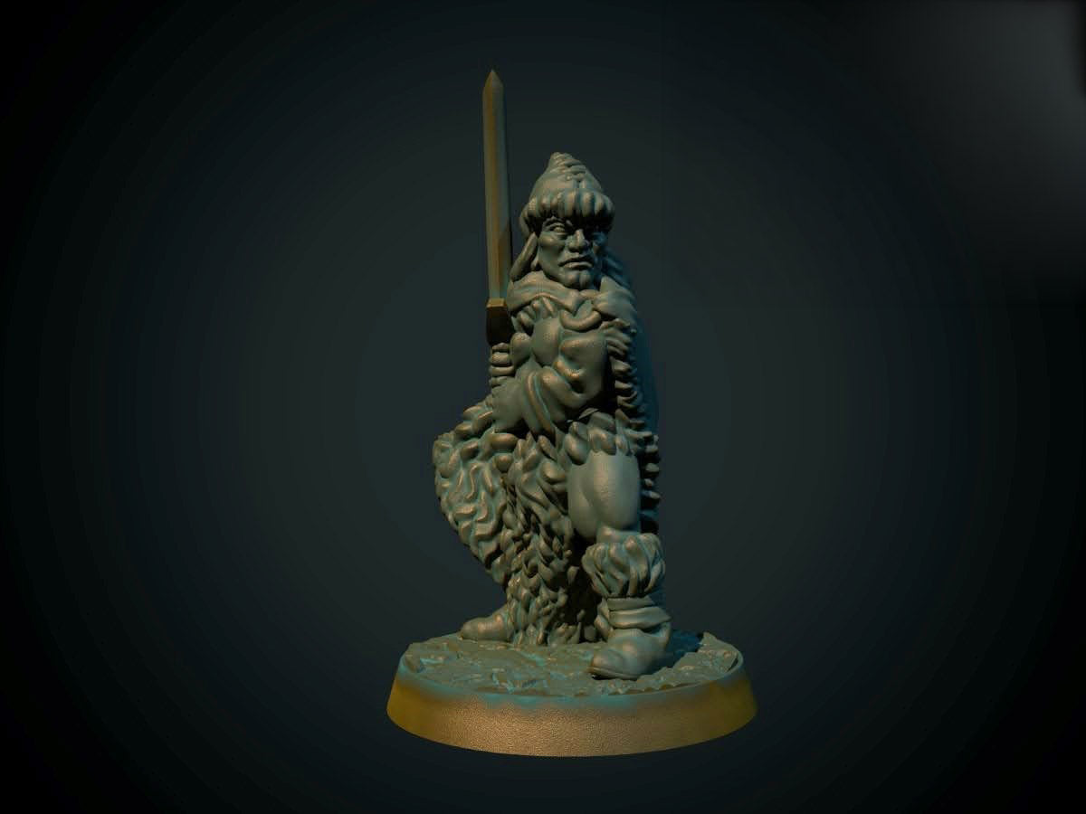 Barbarian Nord Sword (Brite Minis)
