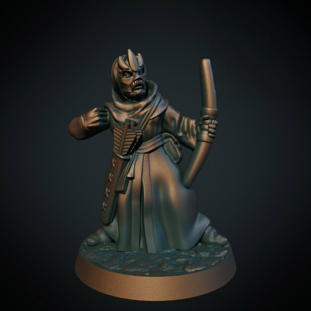 Cultist Archer Multipart 01 (Brite Minis)
