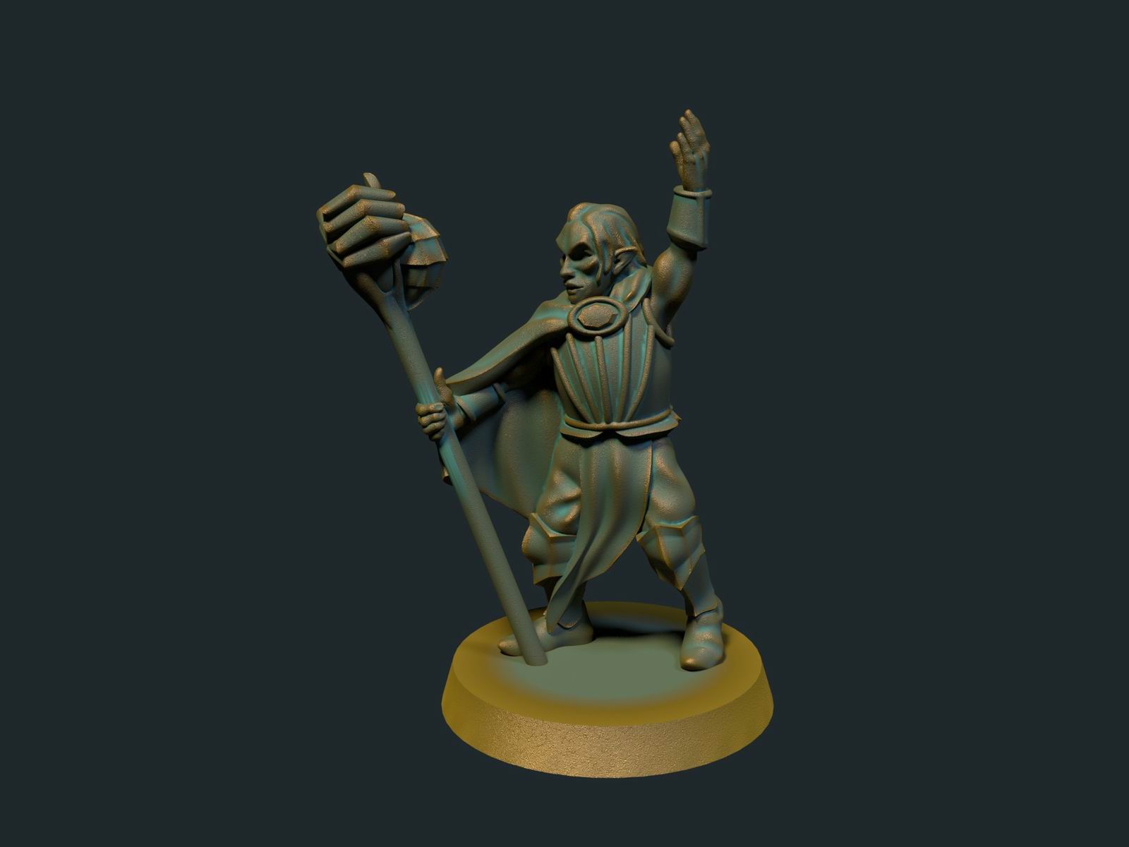 Darkelf Sorcerer (Brite Minis)