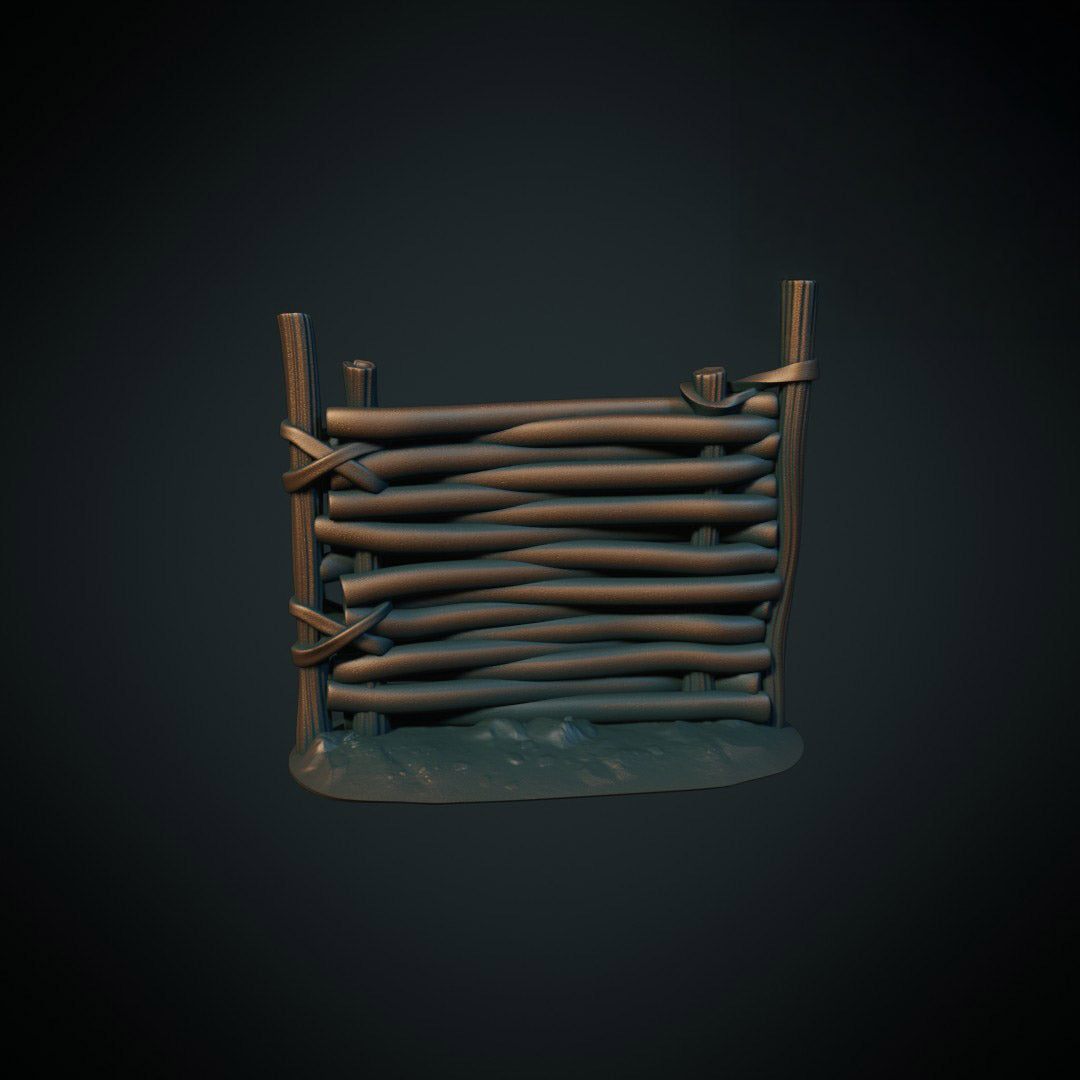 Fence Wicker Gate (Brite Minis)