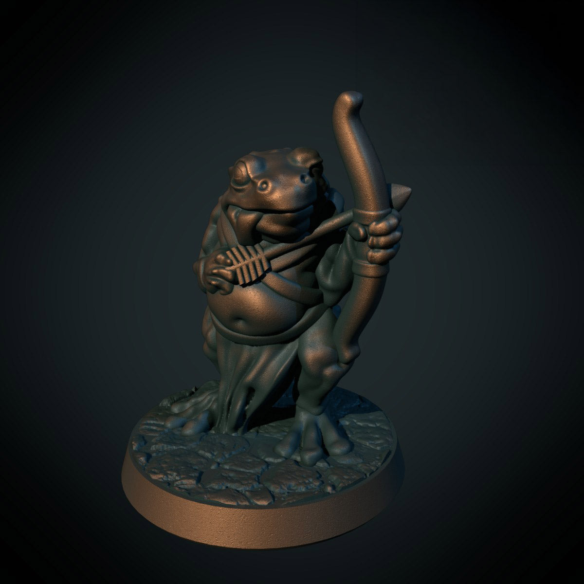 Frogfolk Archer 01 (Brite Minis)