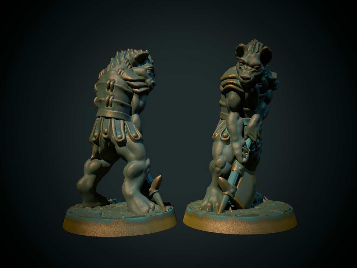 Gnoll Axe 01 (Brite Minis)