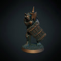 Gnoll Halberd Shield (Brite Minis)