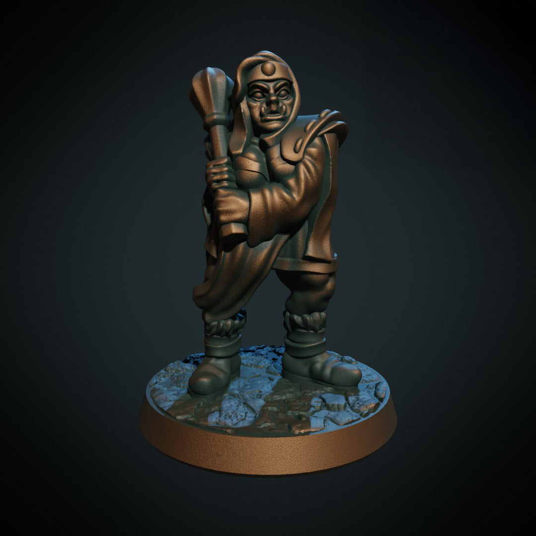 Halforc F Cleric (Brite Minis)