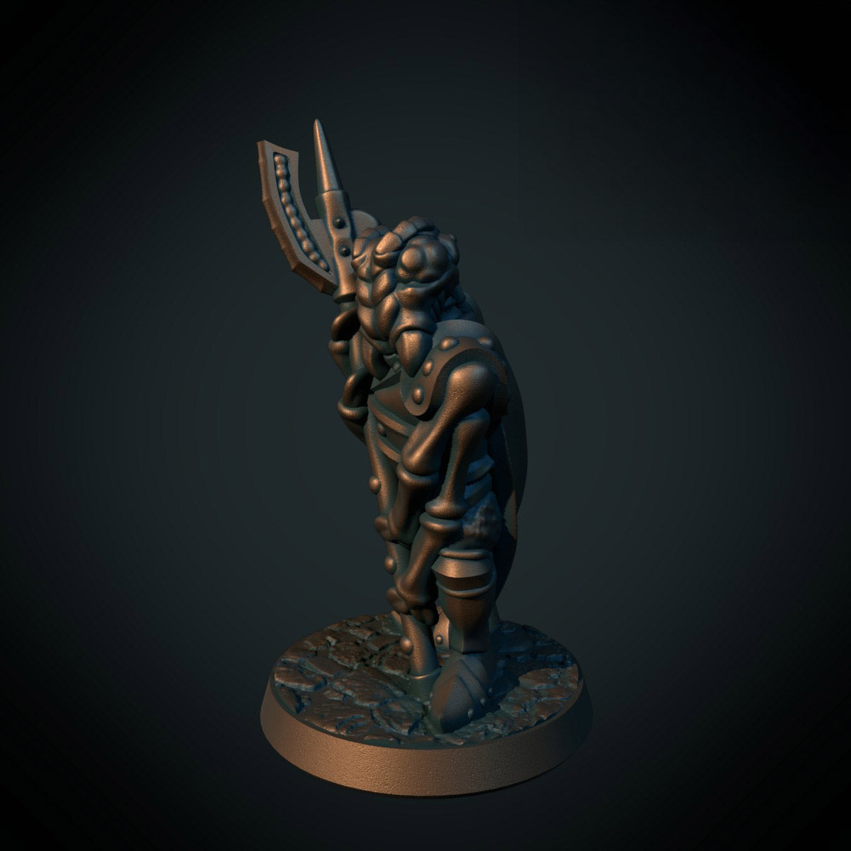 Insect Warrior Halberd (Brite Minis)