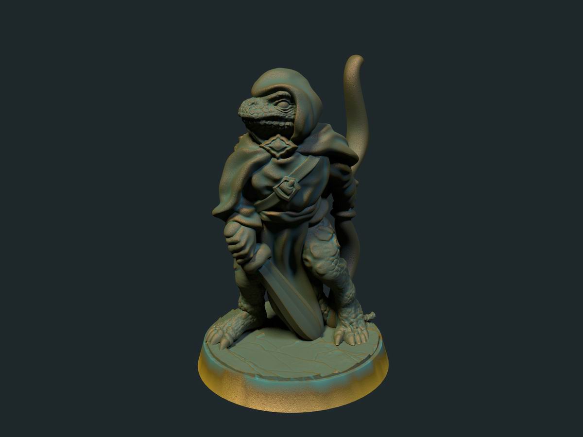 Lizardman Ranger 02 (Brite Minis)