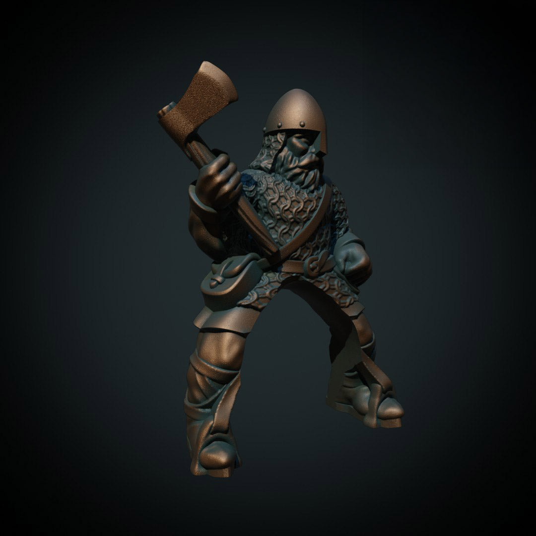 Nordic Axeman Rider (Brite Minis)