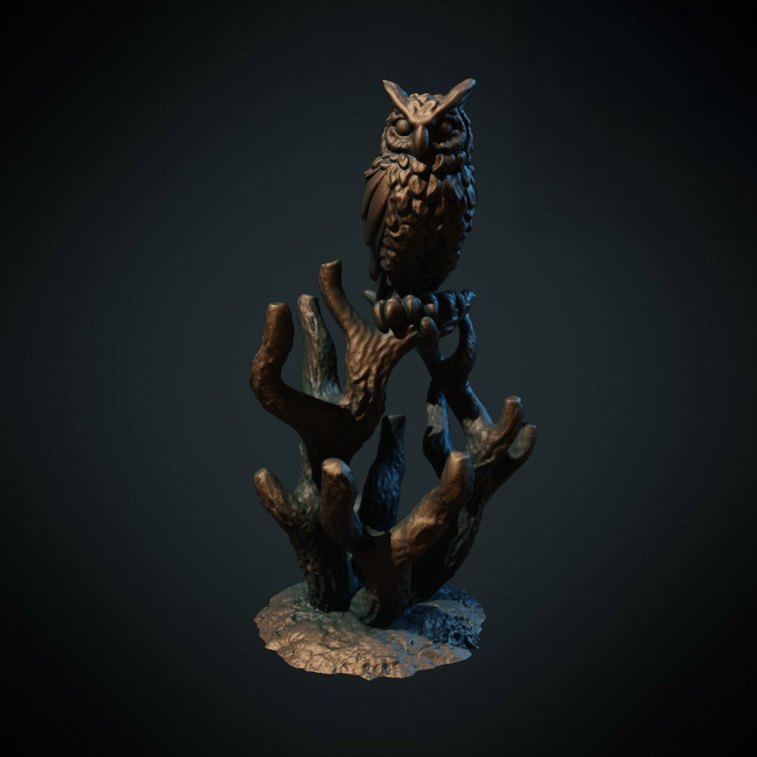 Owl Small Shrub (Brite Minis)