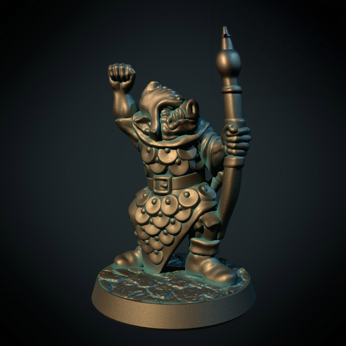 Pigface Orc Archer (Brite Minis)