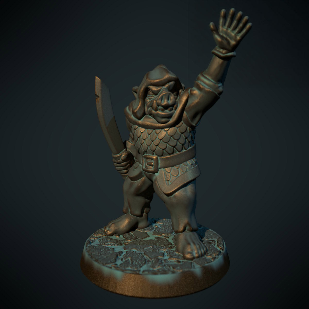 Pigface Orc Sword (Brite Minis)