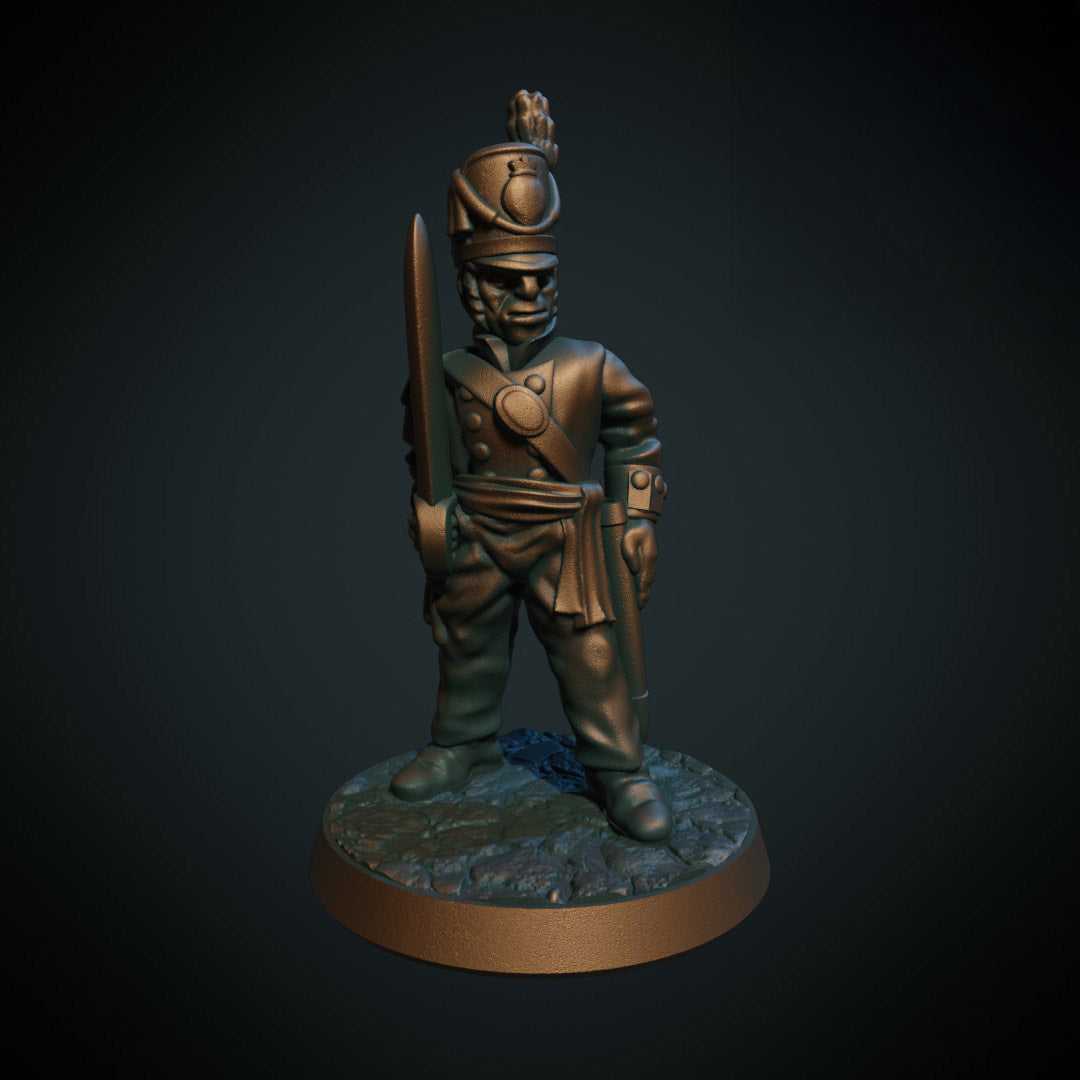 Redcoat Foot Captain (Brite Minis)