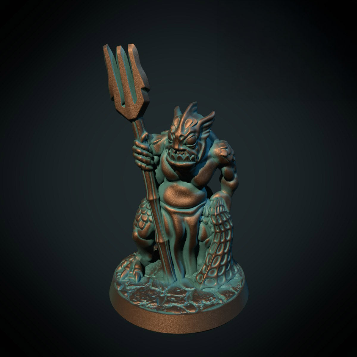 Sahuagin 02 (Brite Minis)