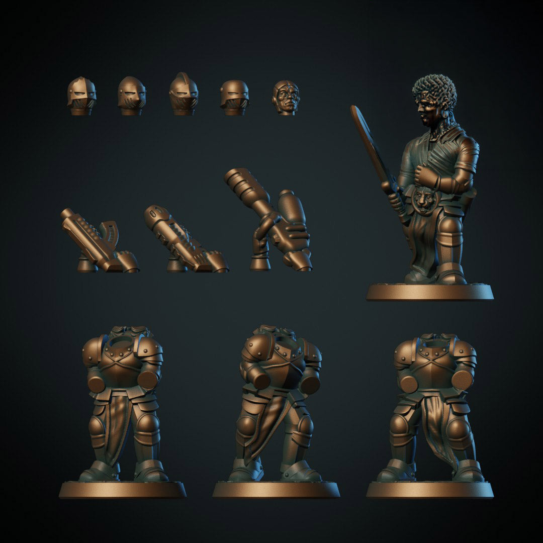 Space Knights Modular (Brite Minis)