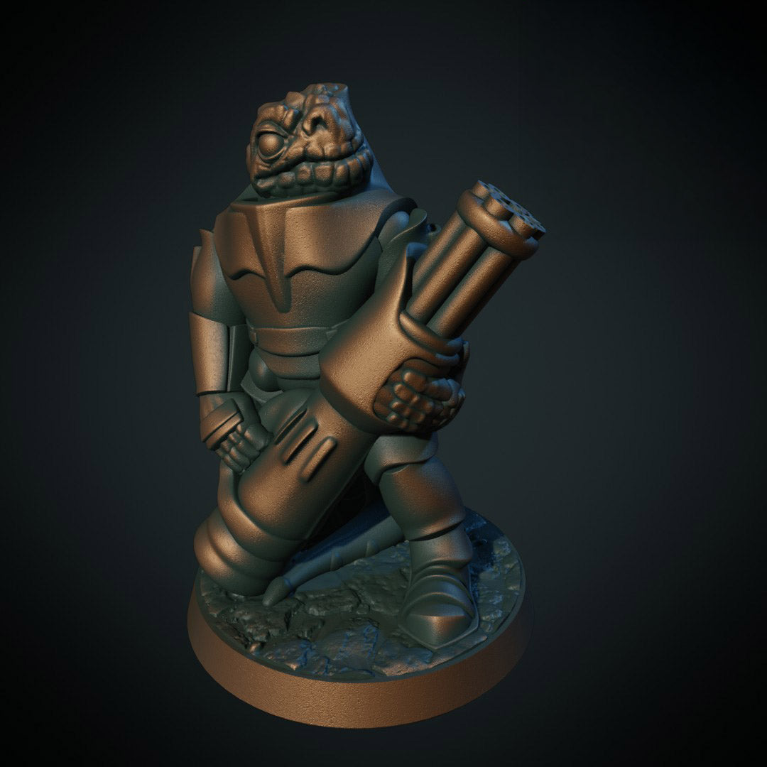 Space Reptilian 02 (Brite Minis)