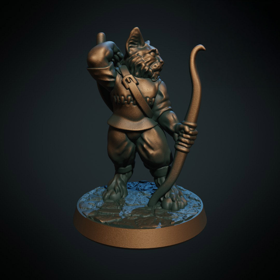 Catfolk Archer (Brite Minis)