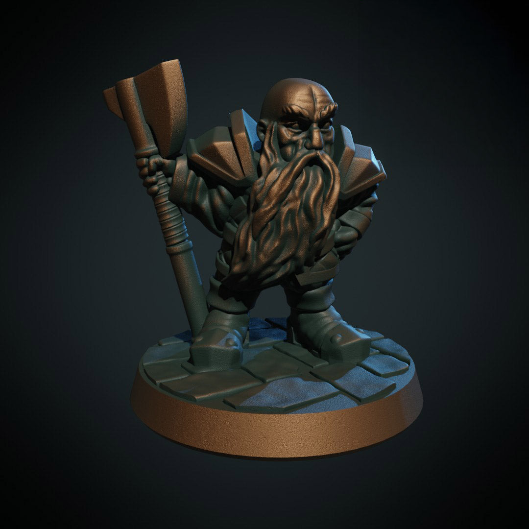 Dwarf Bald Axe (Brite Minis)