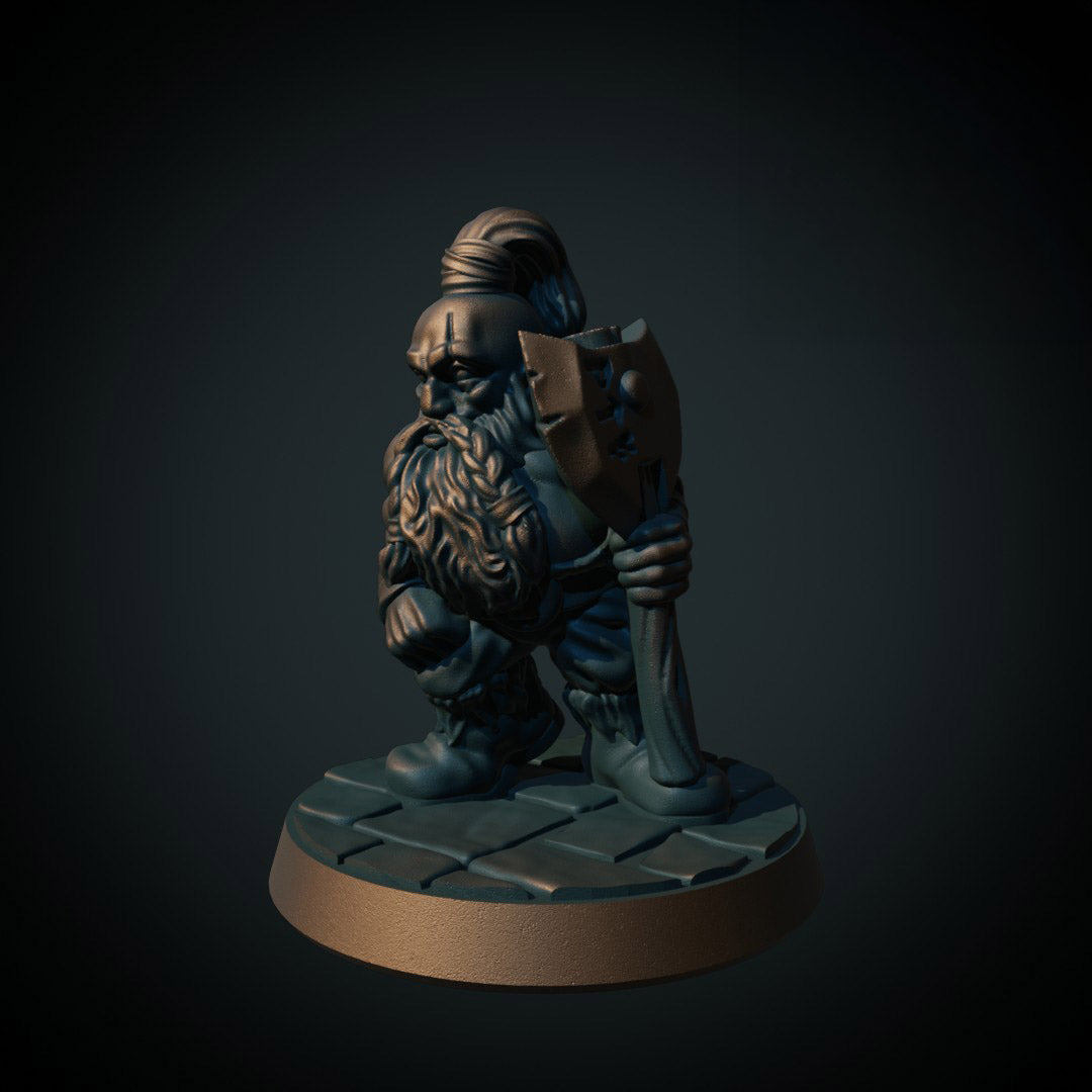 Dwarf Barbarian (Brite Minis)