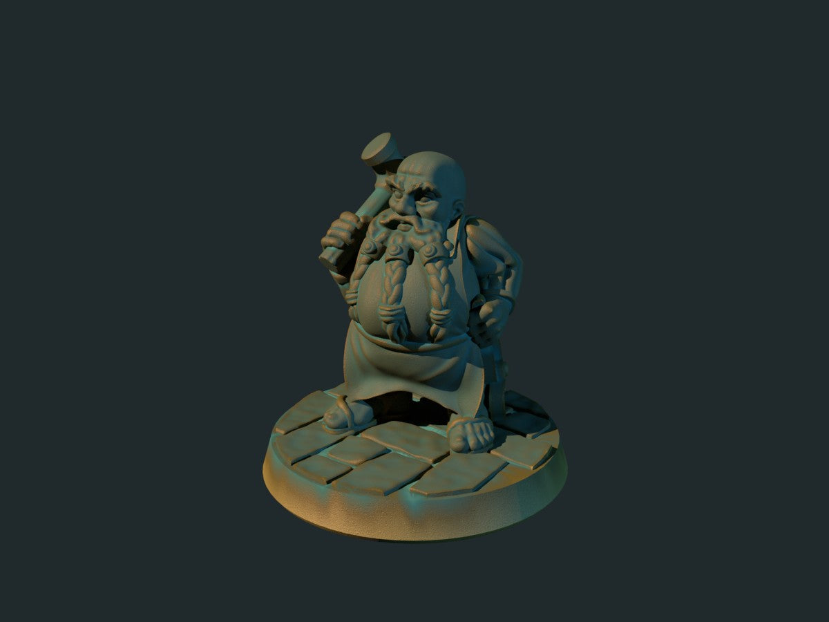 Dwarf Blacksmith (Brite Minis)