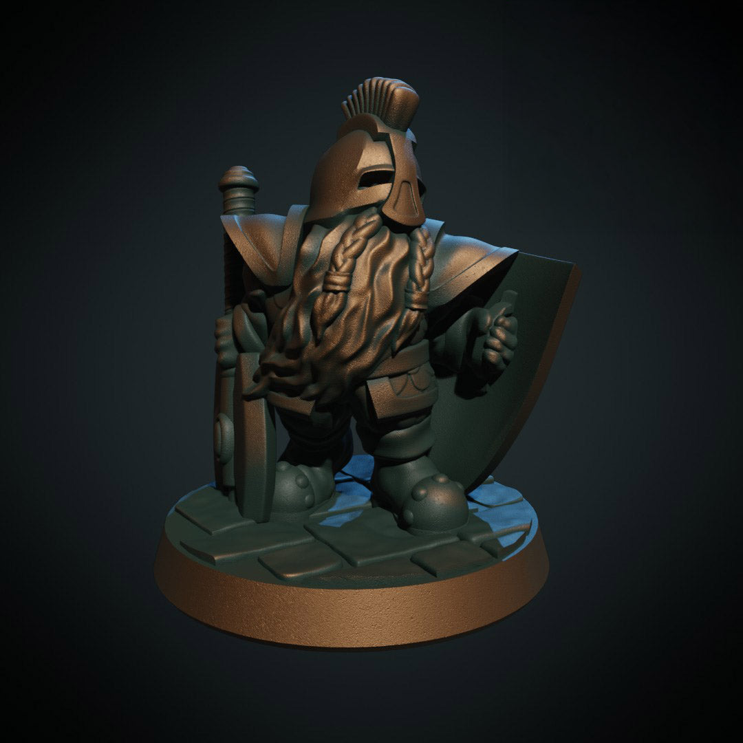 Dwarf Heavy Axe (Brite Minis)