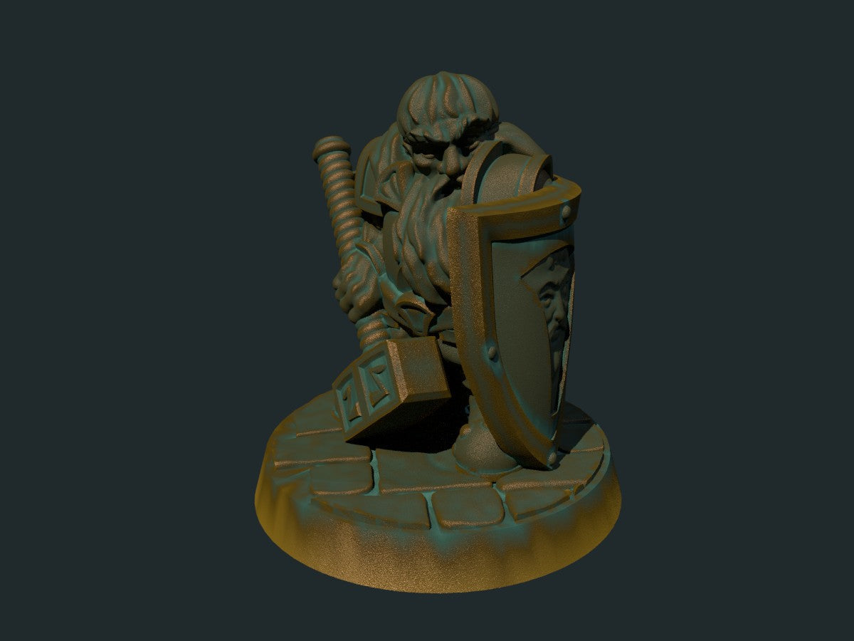 Dwarf Paladin (Brite Minis)