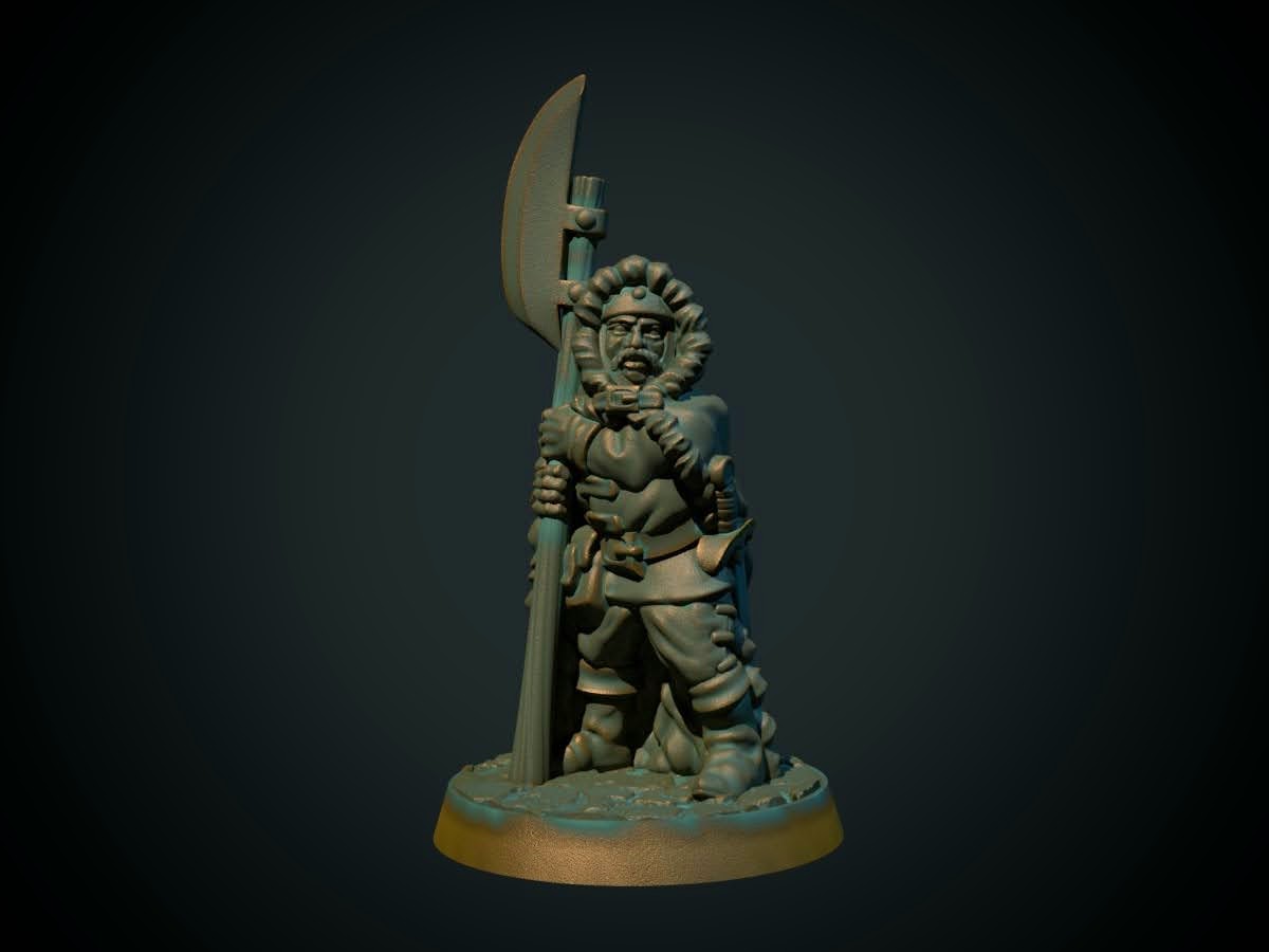 Guard Halberd Cloak (Brite Minis)