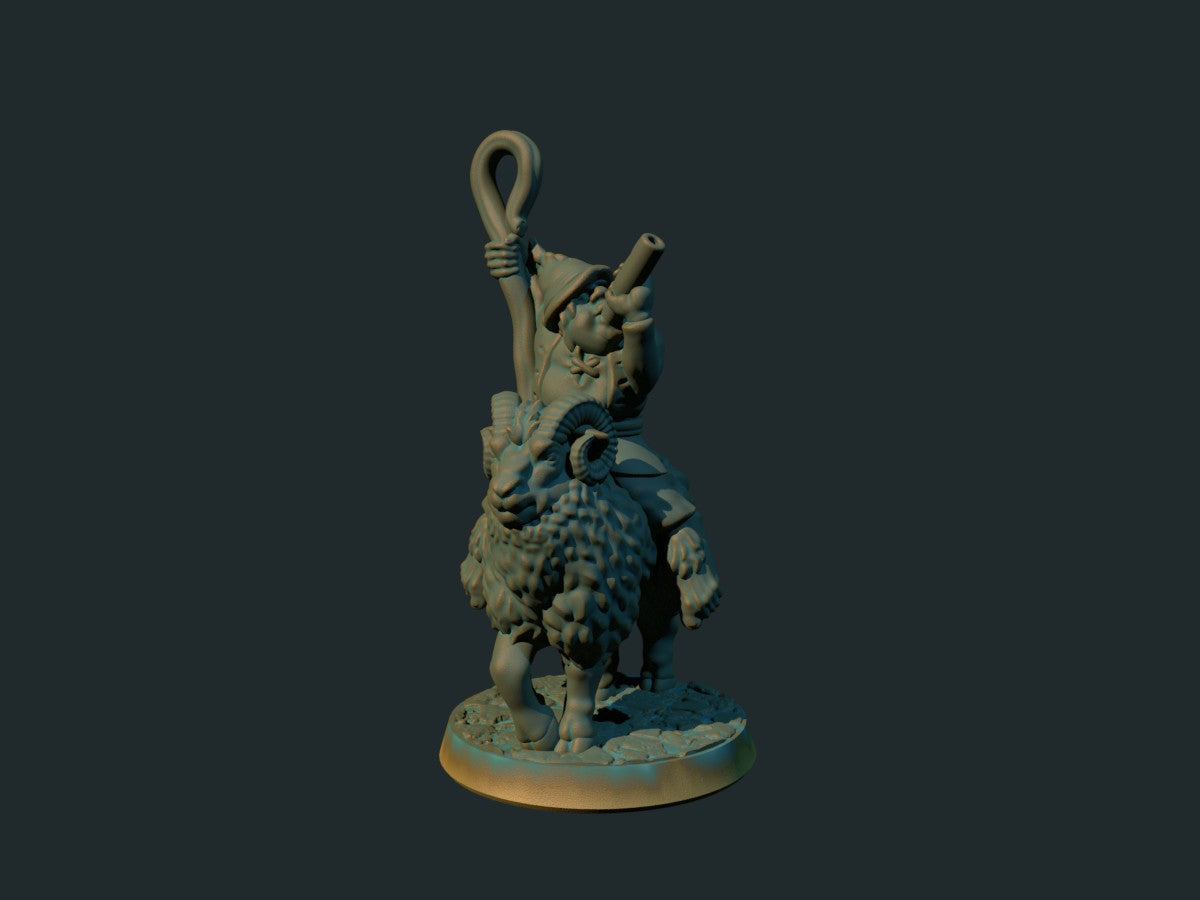 Halfling Rider Shepherd (Brite Minis)