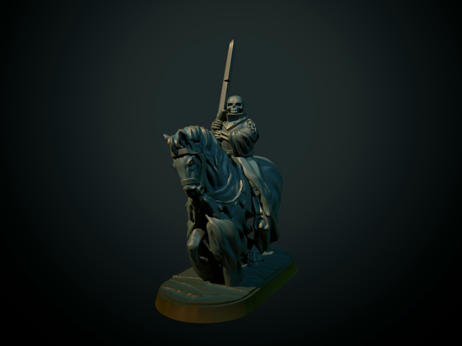 Horseman Skeleton Sword Armor (Brite Minis)
