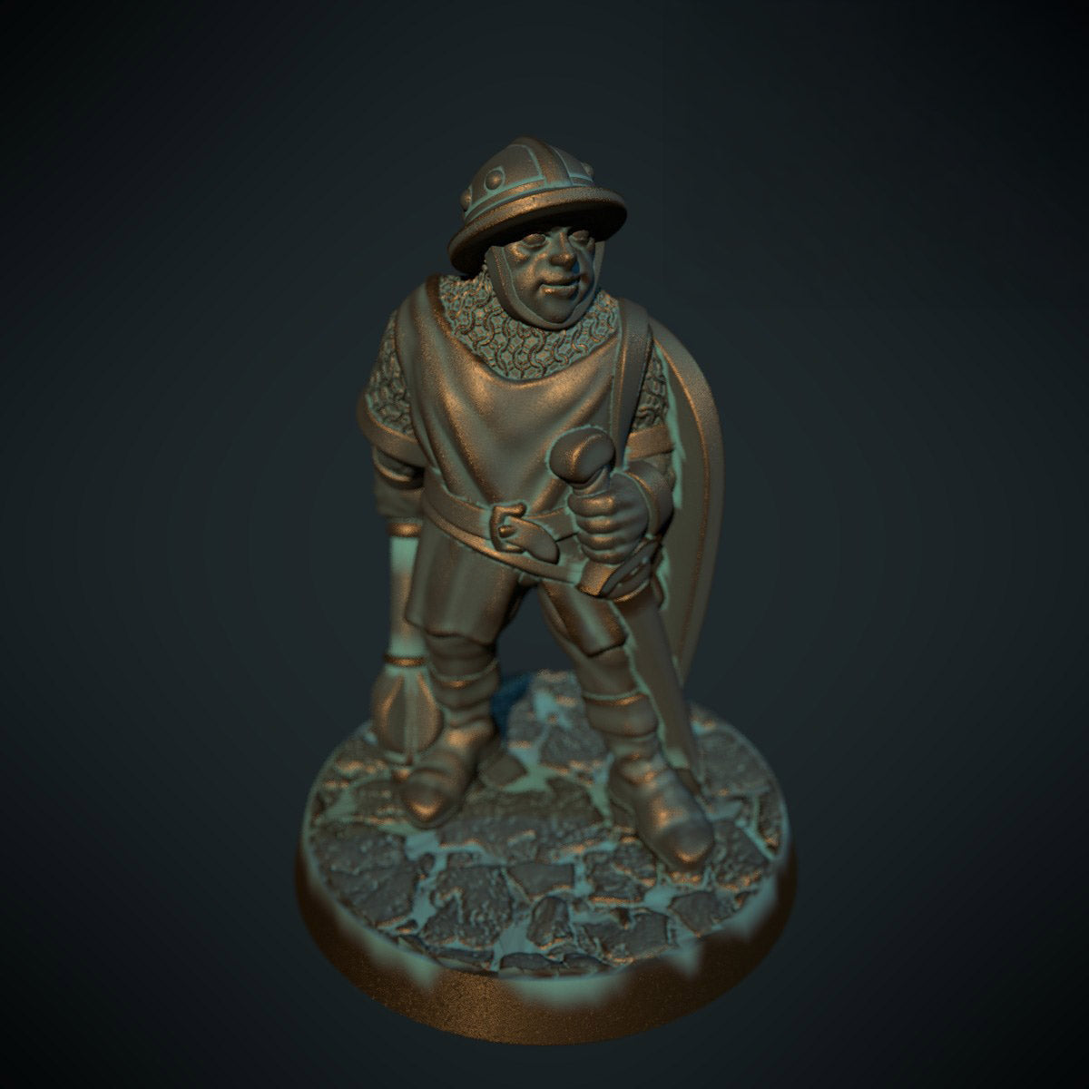 Man At Arms Mace 01 (Brite Minis)