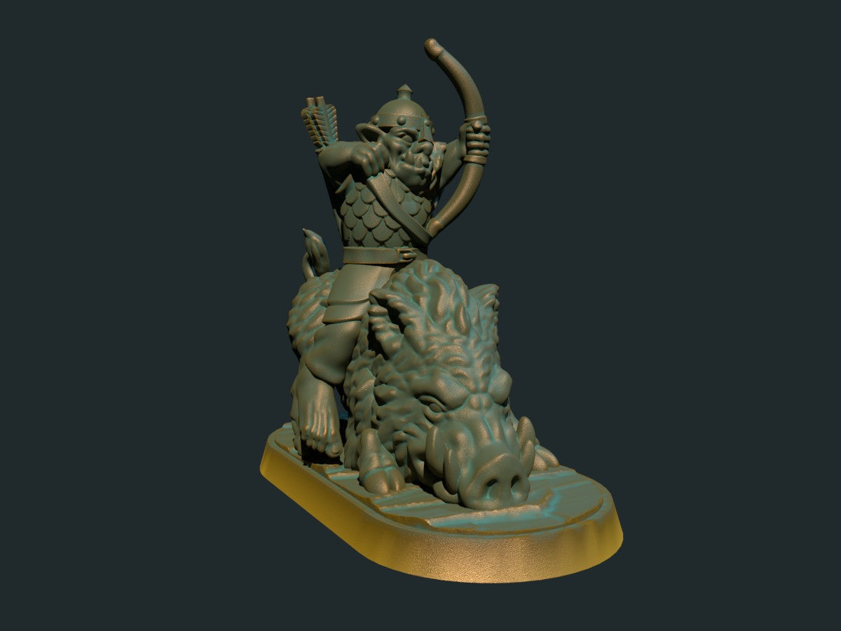 Orc Rider Archer 03 (Brite Minis)